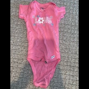 Gerber Love onesie